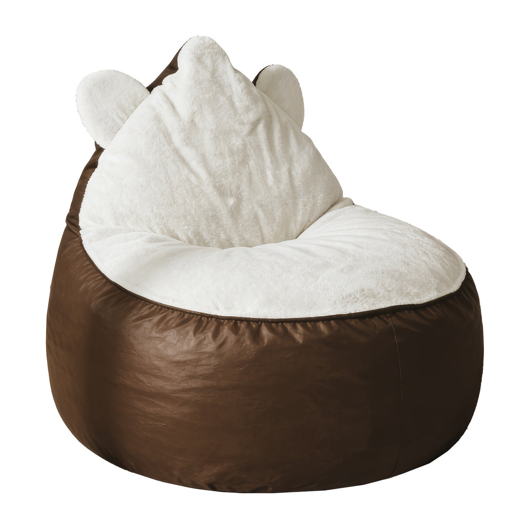 Cute Mouse-shaped Lazy Sofa, Soft Plush Bean Bag Chair, Suitable for Bedrooms And Living Rooms, Comfortable Floor Cushion Seat, Ideal for Reading, Gaming, And Napping, Modern Home Decoration Furniture, Can Be Used As A Holiday Gift