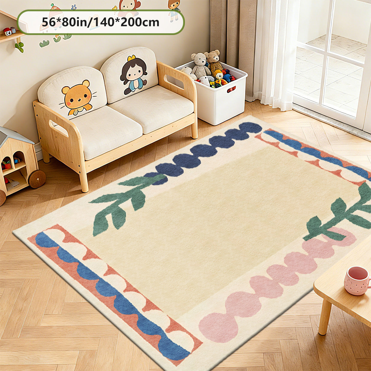Rugs, Decorative Carpets, And Crawling Mats Ideal for Kids' Bedrooms, Nurseries, Play Areas, And Living Rooms. A Perfect Gift for Boys, Girls, And Children, These Rugs Are Easy to Clean And Machine Washable, And Come in Various Sizes