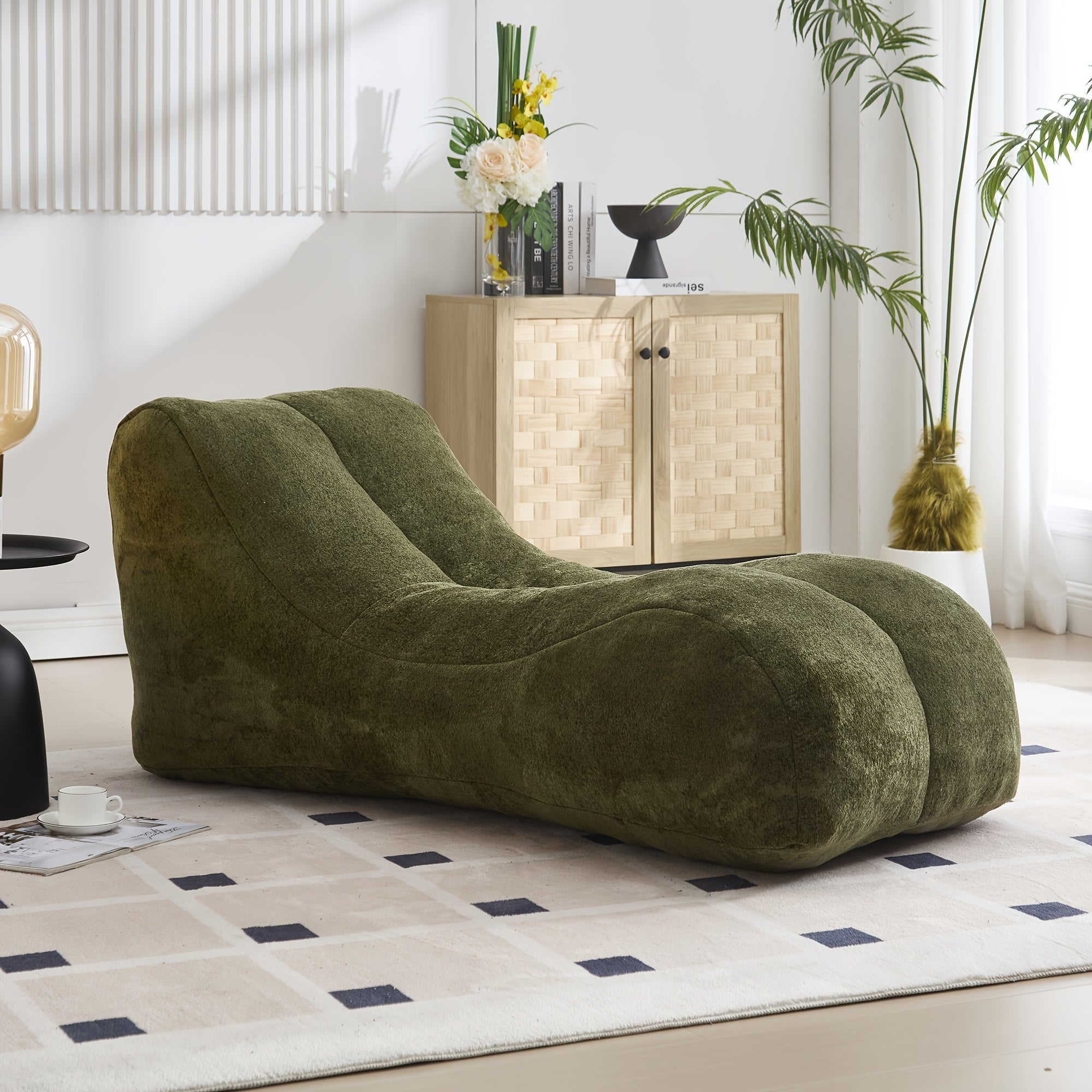 Creative Bean Bag Sofa Chair for Adults Filled with High-quality Sponge That Is Plump and Elastic Fitting the Curves of the Human Body and Providing Gentle Support to the Body in All As
