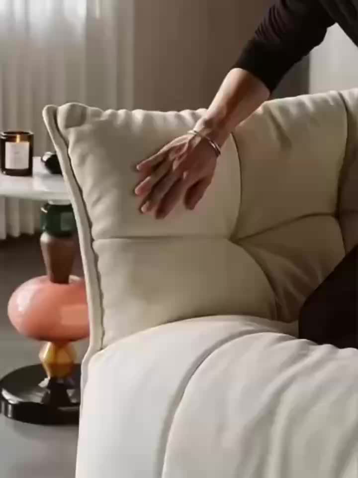 Cross-Border Supply Compressed Sofa with Sponge Particles, Lazy Sofa, Vacuum Compressed, for Living Room, Single Or Double Small Sofa