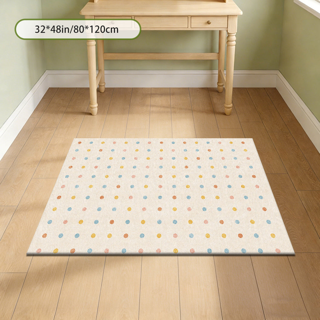 Suitable for Nursery, Playroom & Crawling Mat - Non-Slip Backing Carpet with Soft Covering, Machine Washable for Boys & Girls Bedrooms, Classrooms, Jumbo Sizes Available ( Nursery Mat)