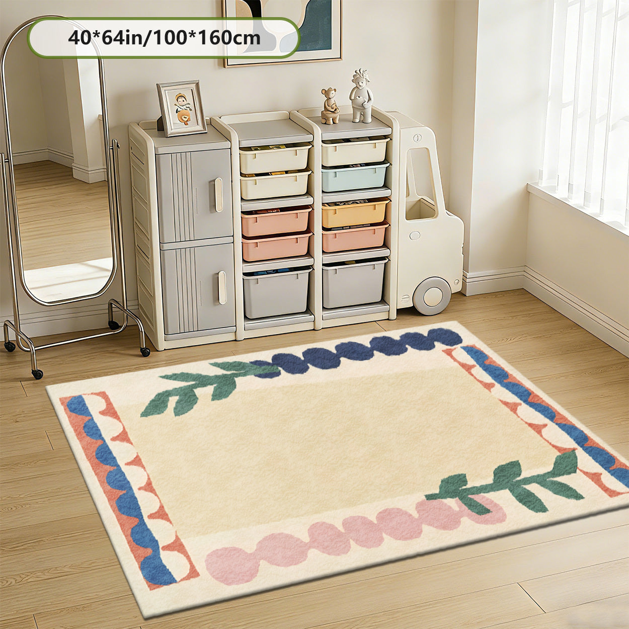Rugs, Decorative Carpets, And Crawling Mats Ideal for Kids' Bedrooms, Nurseries, Play Areas, And Living Rooms. A Perfect Gift for Boys, Girls, And Children, These Rugs Are Easy to Clean And Machine Washable, And Come in Various Sizes